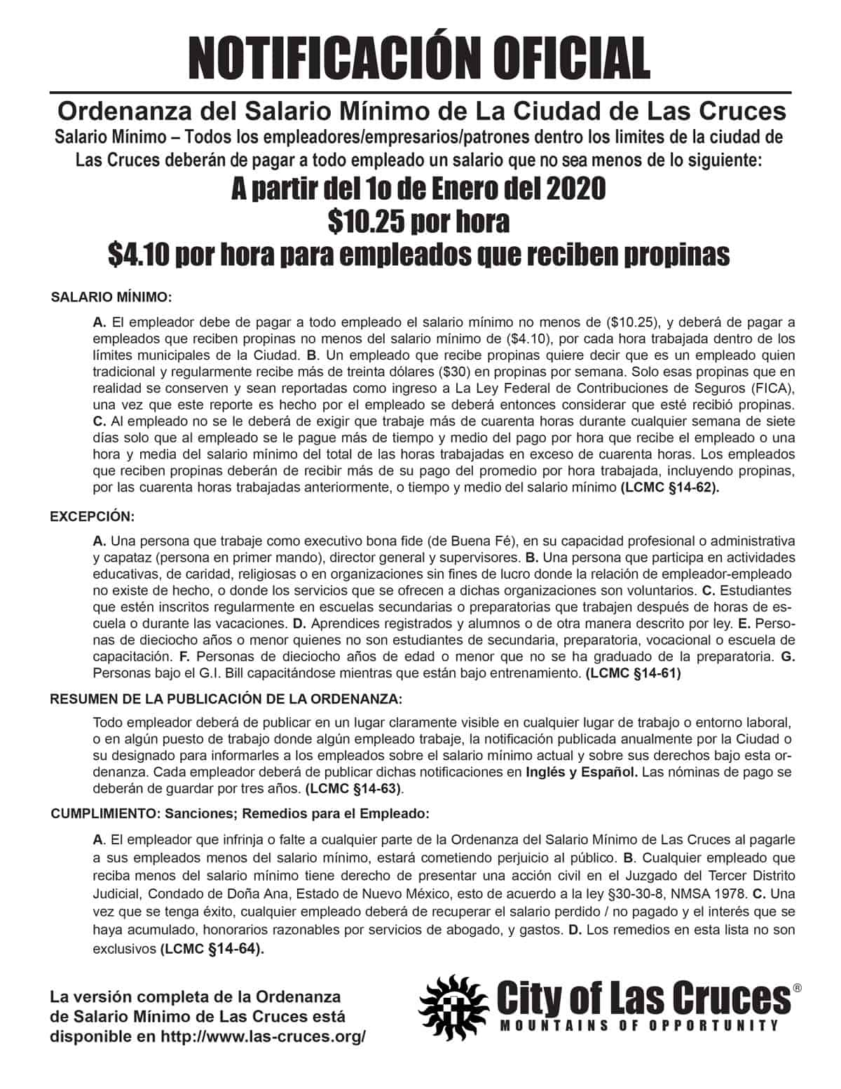 New Mexico RUN Labor Law Posters